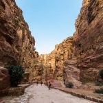 El Siq, camino del Tesoro de Petra