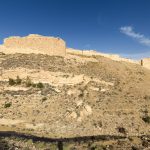 Vista general del Castillo de Shobak, Jordania