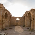 Edificaciones dentro del castillo de Shobak, Jordania