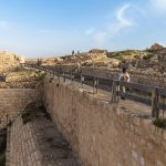 Muralla del Castillo de Shobak, Jordania