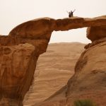 El puente Umm Fruth en Wadi Rum