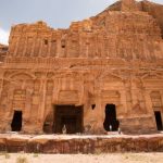 Fachada de la Tumba del Palacio en Petra